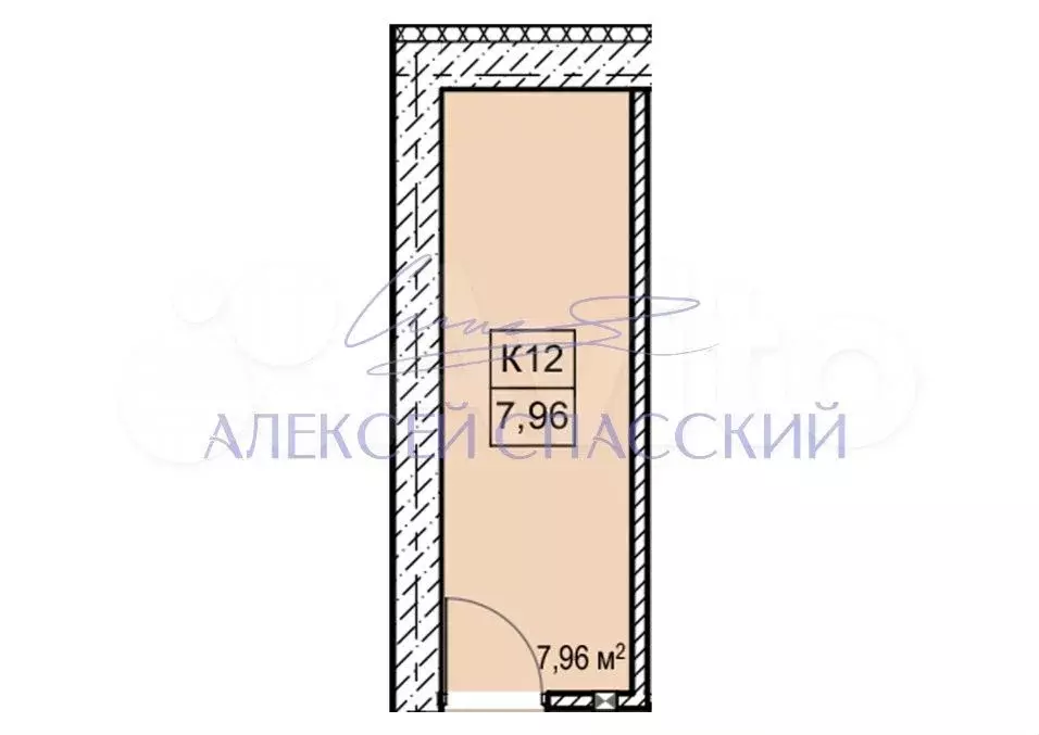 кладовка в сданном новом жк, 7.96 м - Фото 0