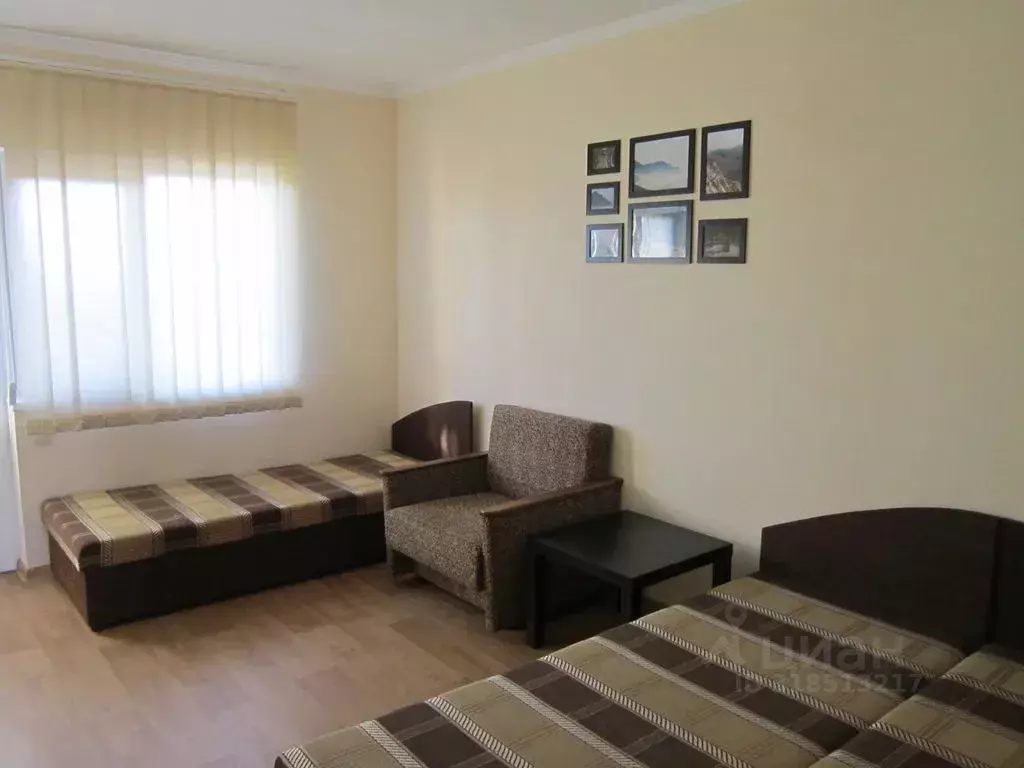 Комната Крым, Феодосия муниципальный округ, Курортное пгт ул. ... - Фото 1