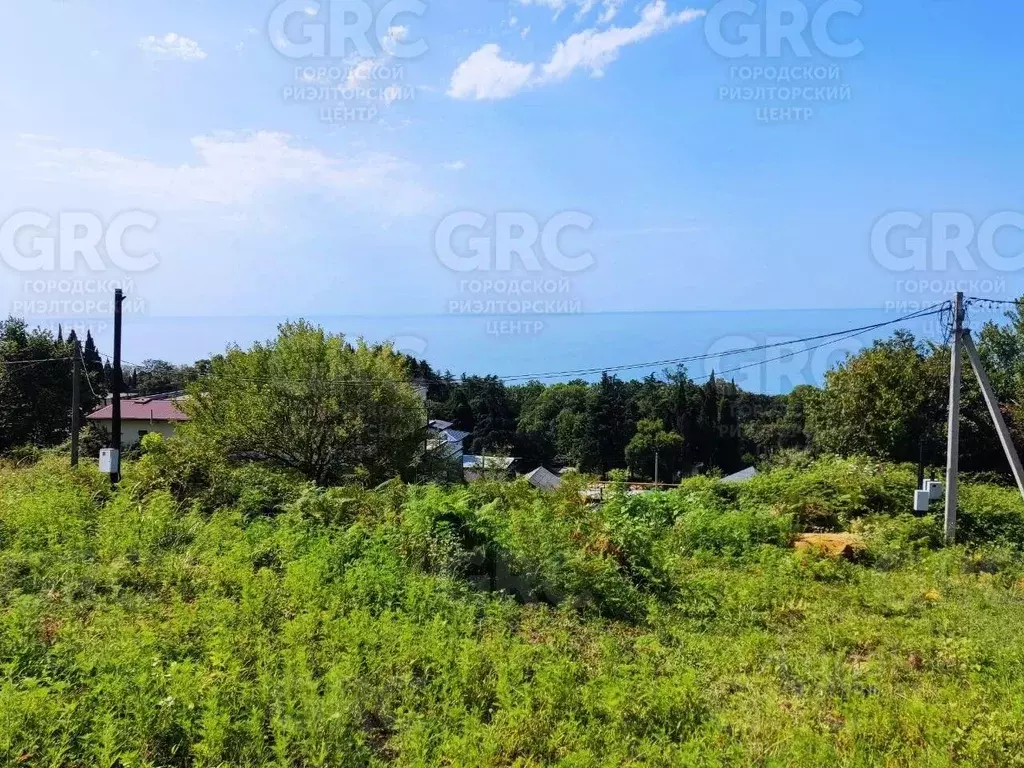 Участок в Краснодарский край, Сочи Малый Ахун мкр, ул. Дорога на ... - Фото 0