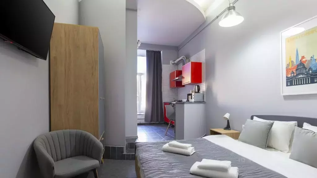 Комната Санкт-Петербург Невский просп., 100 (25.0 м) - Фото 1