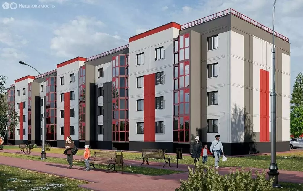 1-комнатная квартира: Кострома, жилой комплекс Венеция-2 (39.6 м) - Фото 1