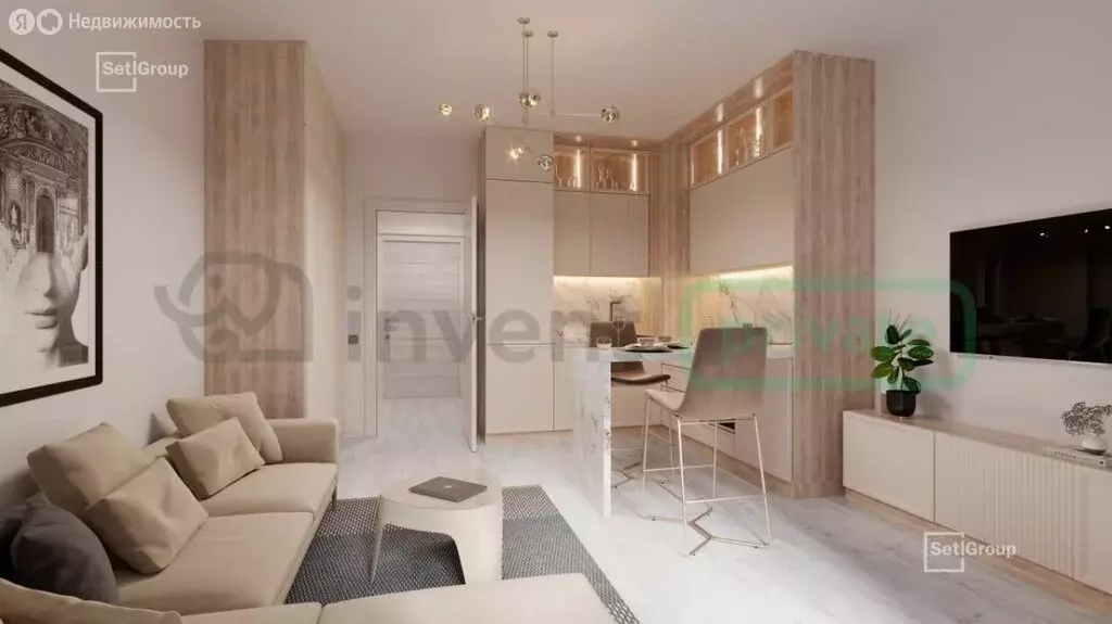 Квартира-студия: Калининград, улица Старшины Дадаева, 59 (21.31 м) - Фото 1