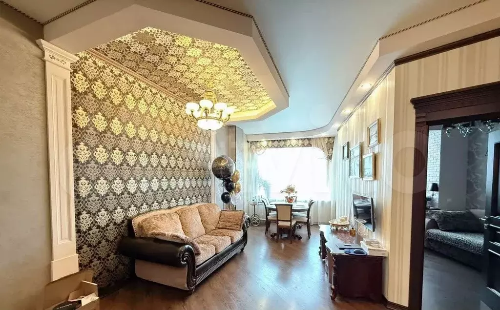 3-к. квартира, 119,7 м, 3/12 эт. - Фото 1