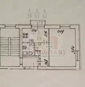 Продаётся 1-к квартира, 43.3 м - Фото 0