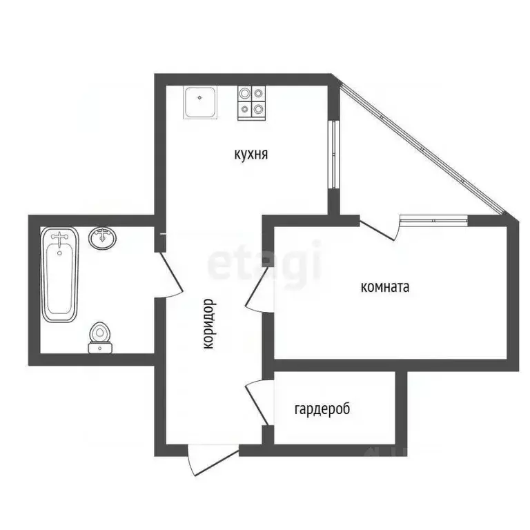 1-к кв. Воронежская область, Воронеж Московский просп., 120 (48.0 м) - Фото 2