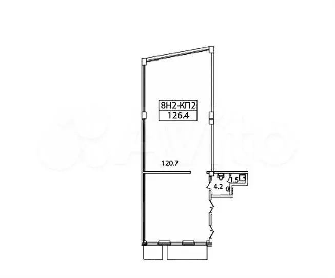 Продажа помещения свободного назначения 126 м2 - Фото 0