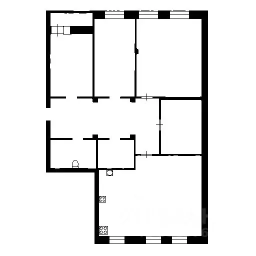 4-к кв. Санкт-Петербург Каменноостровский просп., 62 (172.0 м) - Фото 2