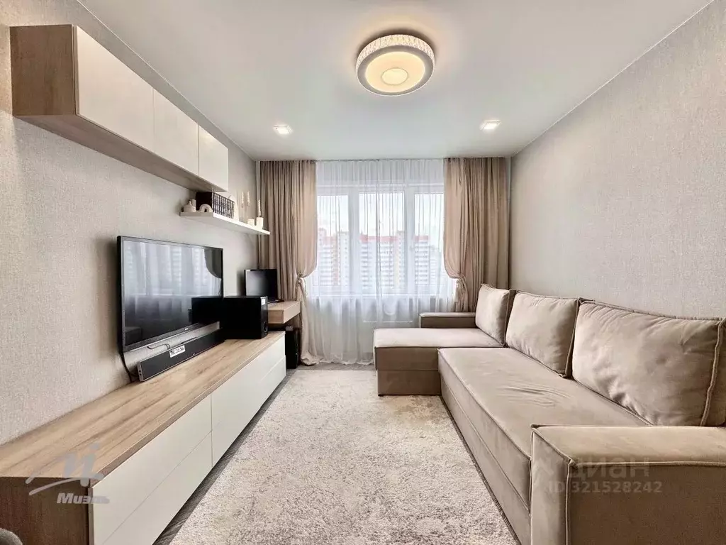 2-к кв. Алтайский край, Барнаул Северный Власихинский проезд, 96 (35.0 ... - Фото 1