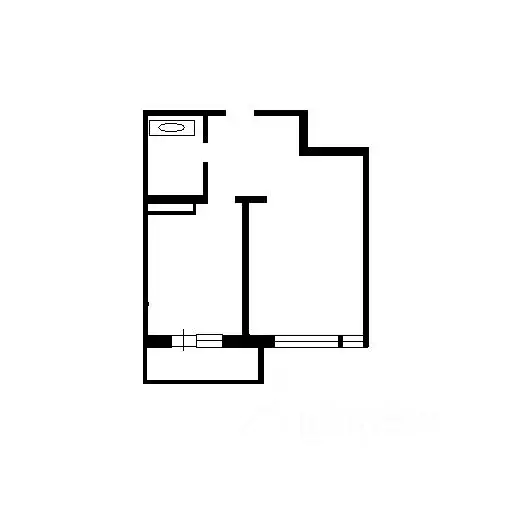 1-к кв. Краснодарский край, Краснодар Центральный мкр, ул. ... - Фото 2