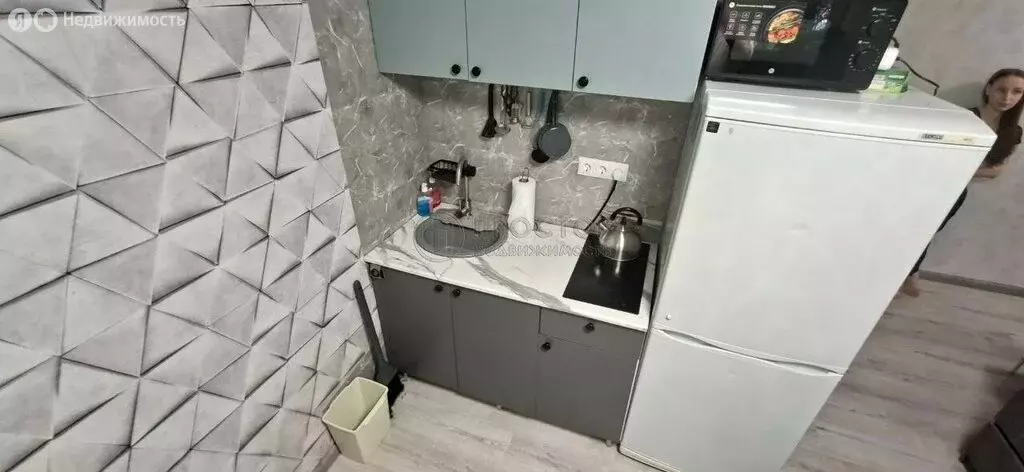 1к в -комнатной квартире (23 м) - Фото 2