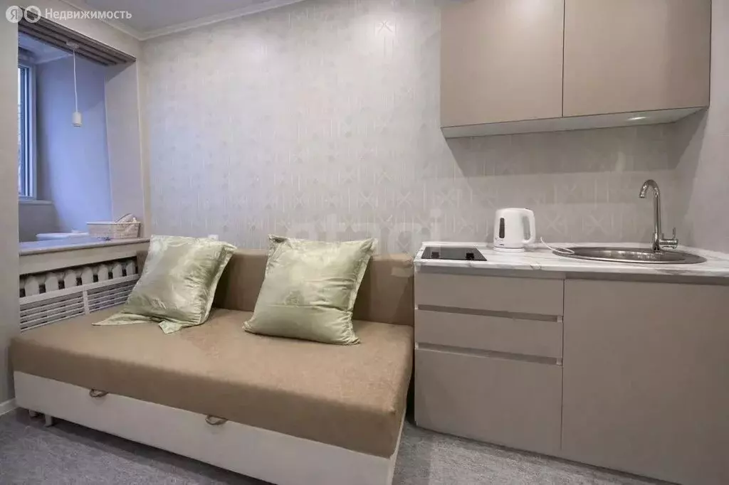 Квартира-студия: Тюмень, улица Республики, 239 (14.6 м) - Фото 2