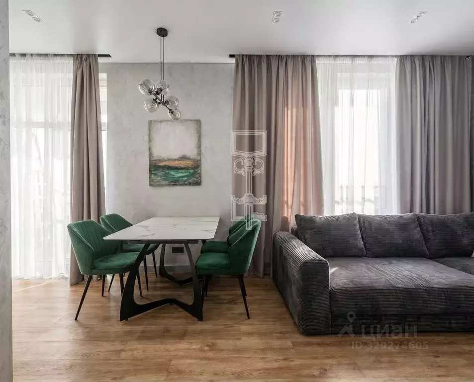 Квартира, 3 комнаты, 108.2 м - Фото 1