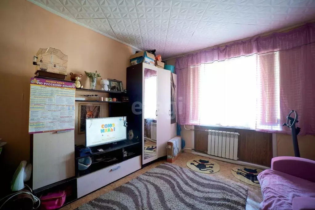 Комната Томская область, Томск черемошники мкр, ул. Пролетарская, 25 . - Фото 1
