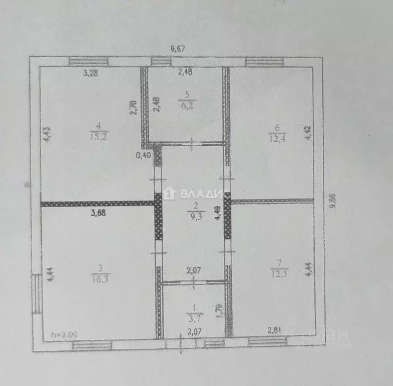 Дом в Пензенская область, с. Бессоновка ул. Кирова (97 м) - Фото 1