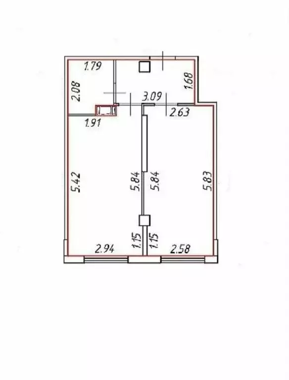 1-комнатная квартира: Мурино, улица Шоссе в Лаврики, 93 (40 м) - Фото 1
