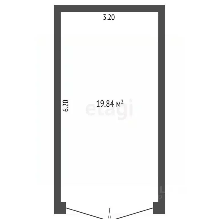 Гараж в Тюменская область, Тюмень Волгоградская ул., 70Ас13 (20 м) - Фото 0
