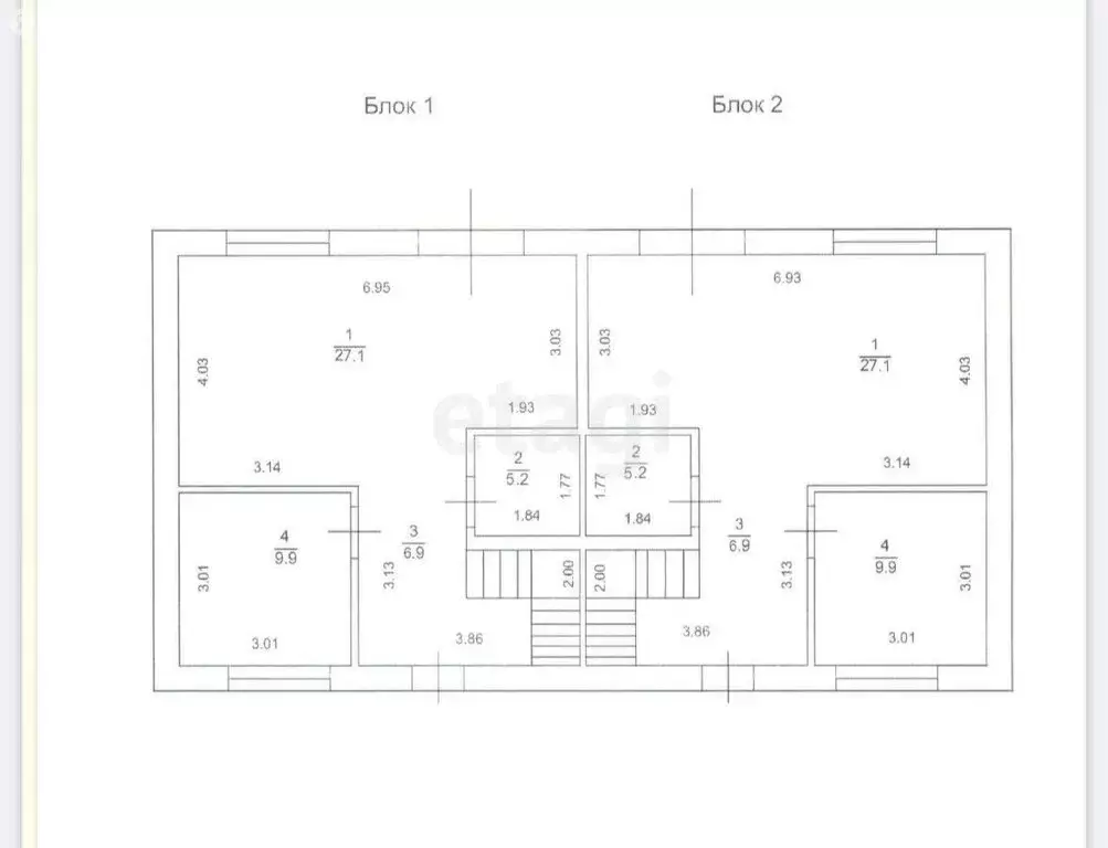 Дом в Малые Кабаны, улица Габдуллы Тукая (95.8 м) - Фото 2