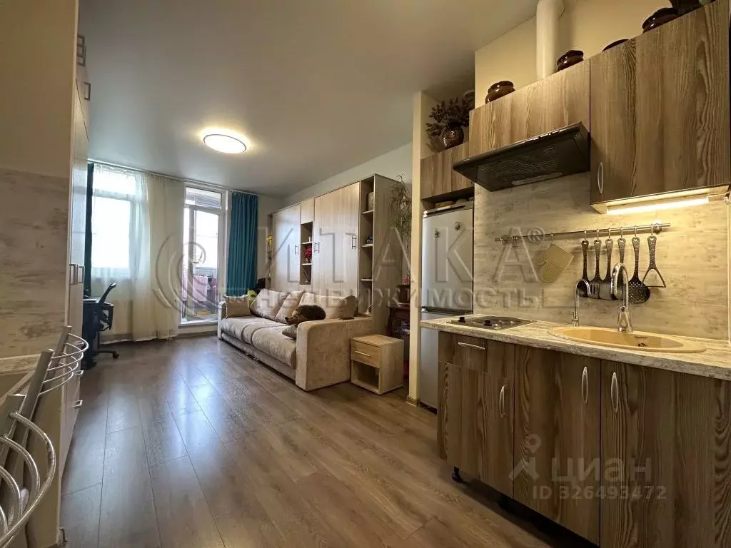 Студия Санкт-Петербург просп. Просвещения, 43 (25.3 м) - Фото 2