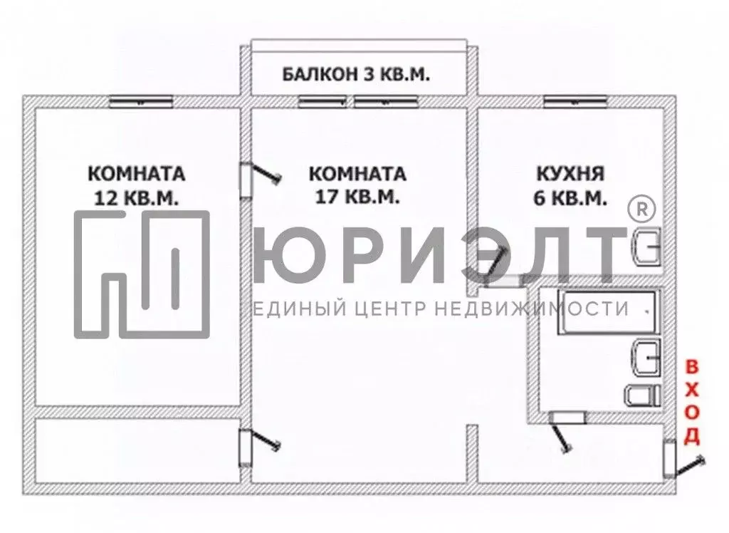 2-к кв. Свердловская область, Екатеринбург Вторчермет жилрайон, ул. ... - Фото 2