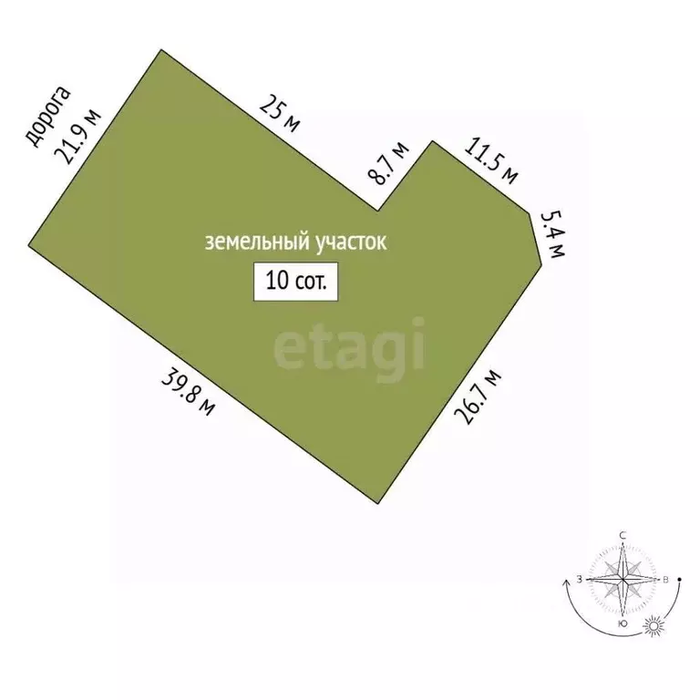 Участок в Ленинградская область, Ломоносовский район, Виллозское ... - Фото 2