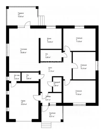 Дом в Липецкая область, Липецкий муниципальный округ, с. Частая ... - Фото 2