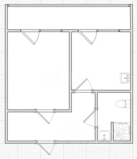 1-к кв. Костромская область, Кострома Кинешемское ш., 64 (36.5 м) - Фото 0