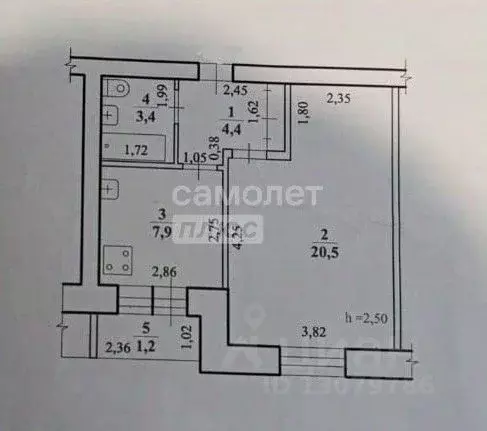 1-к кв. Забайкальский край, Чита Крымская ул., 5 (36.2 м) - Фото 1