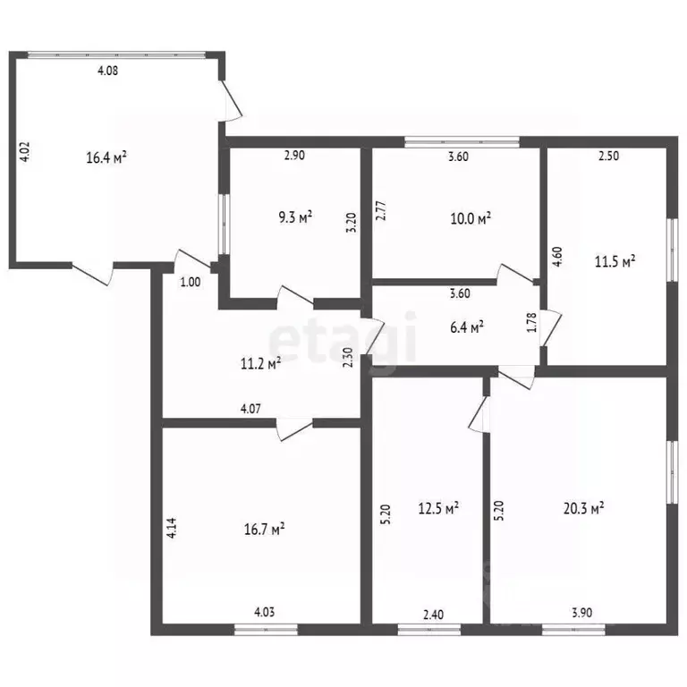 Дом в Ханты-Мансийский АО, Ханты-Мансийск Северная ул., 3 (98 м) - Фото 2