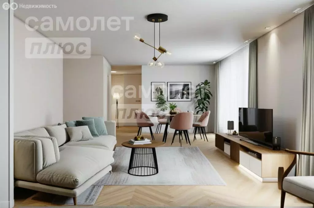 3-комнатная квартира: Москва, улица Василия Ланового, 3 (96.1 м) - Фото 0