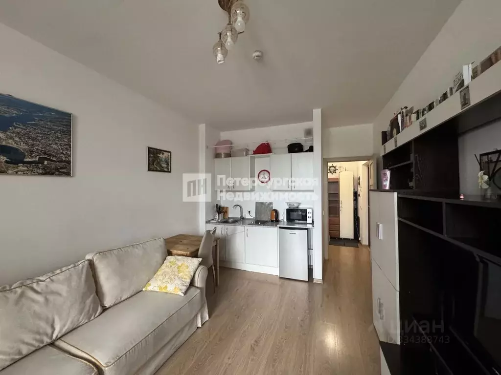 Студия Санкт-Петербург ул. Адмирала Черокова, 22 (24.0 м) - Фото 2