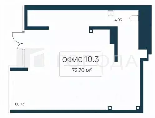 Офис в Новосибирская область, Новосибирск Красный просп., 167/3 (73 м) - Фото 2