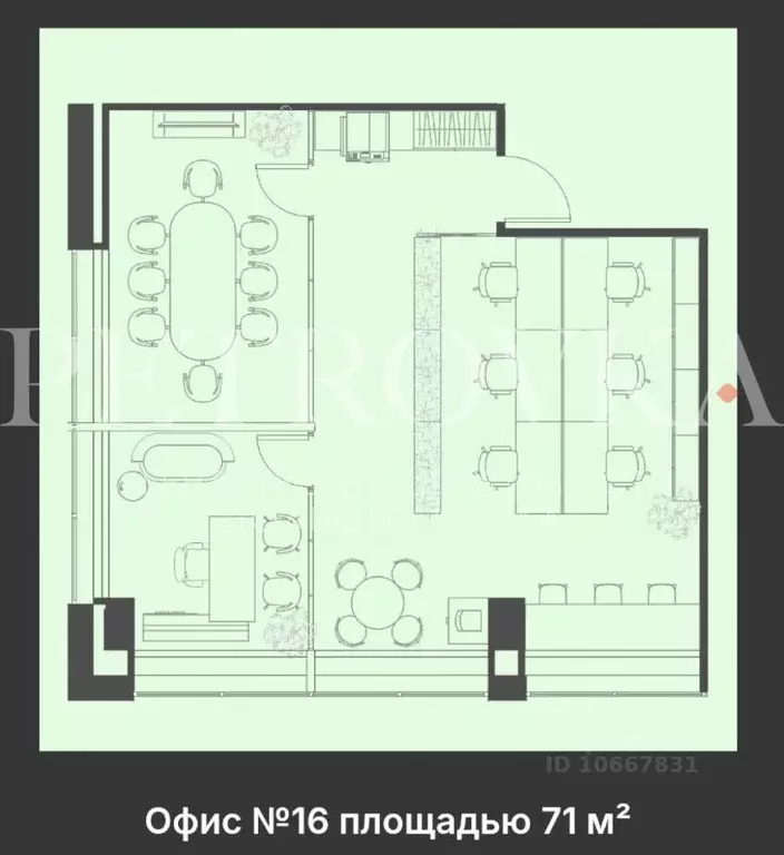 Офис в Москва проезд 3-й Марьиной рощи, 40С1 (71 м) - Фото 2