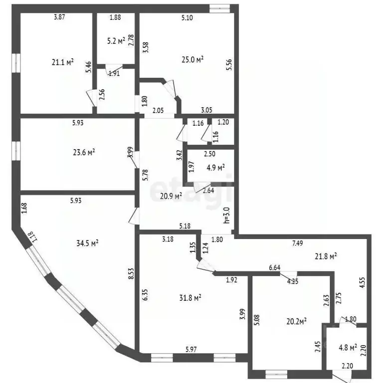 Офис в Московская область, Дубна Станционная ул., 32 (224 м) - Фото 2