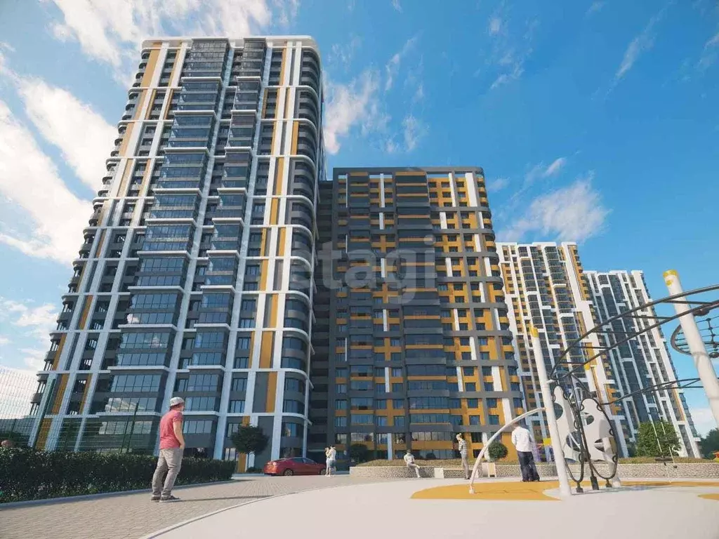 2-к кв. Тульская область, Тула Оборонная ул., 102Б (65.5 м) - Фото 1