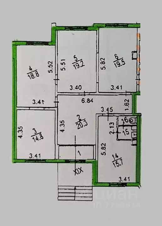 Помещение свободного назначения в Москва Лухмановская ул., 34 (115 м) - Фото 1