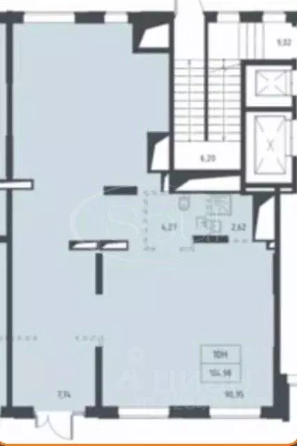 Торговая площадь в Московская область, Домодедово городской округ, с. ... - Фото 2