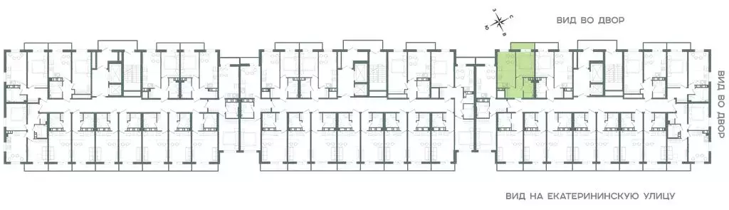 1-комнатная квартира: Мурино, Екатерининская улица, 11 (30.3 м) - Фото 1