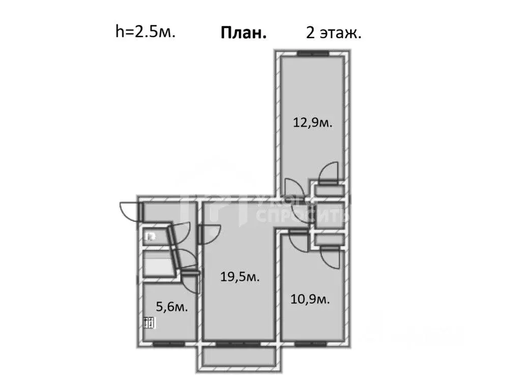 3-к кв. Ленинградская область, Ломоносовский район, д. Гостилицы ул. ... - Фото 2