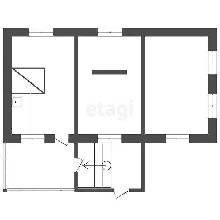 Дом в Челябинская область, Троицкий муниципальный округ, село ... - Фото 2