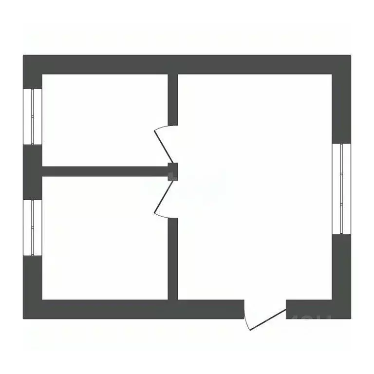 3-к кв. Амурская область, Тамбовский муниципальный округ, с. ... - Фото 1