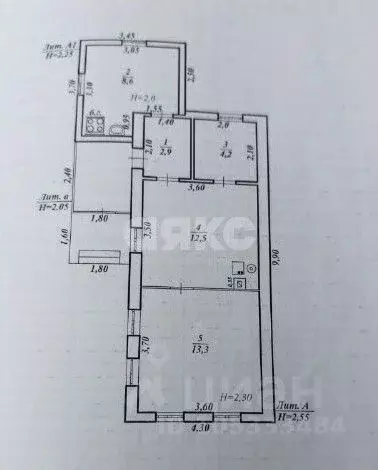 Дом в Волгоградская область, Волгоград ул. Кирова (42 м) - Фото 2