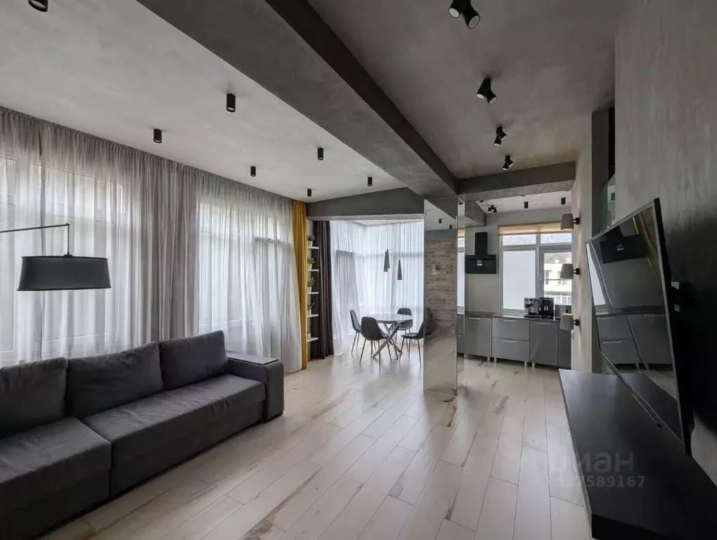 2-к кв. Краснодарский край, Сочи ул. Камо, 70 (54.5 м) - Фото 1