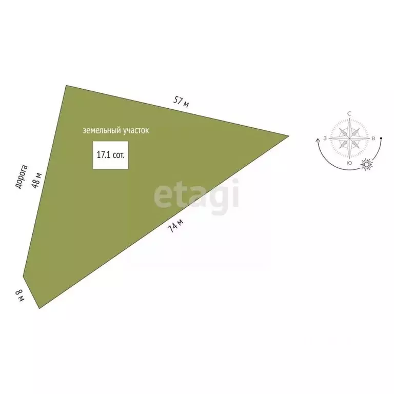 Участок в Мордовия, Кочкуровский район, с. Мурань  (17.1 сот.) - Фото 2