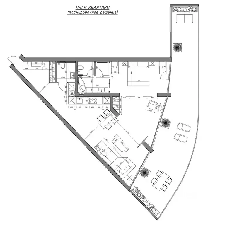 2-к кв. Крым, Алушта муниципальный округ, Партенит пгт ул. ... - Фото 2