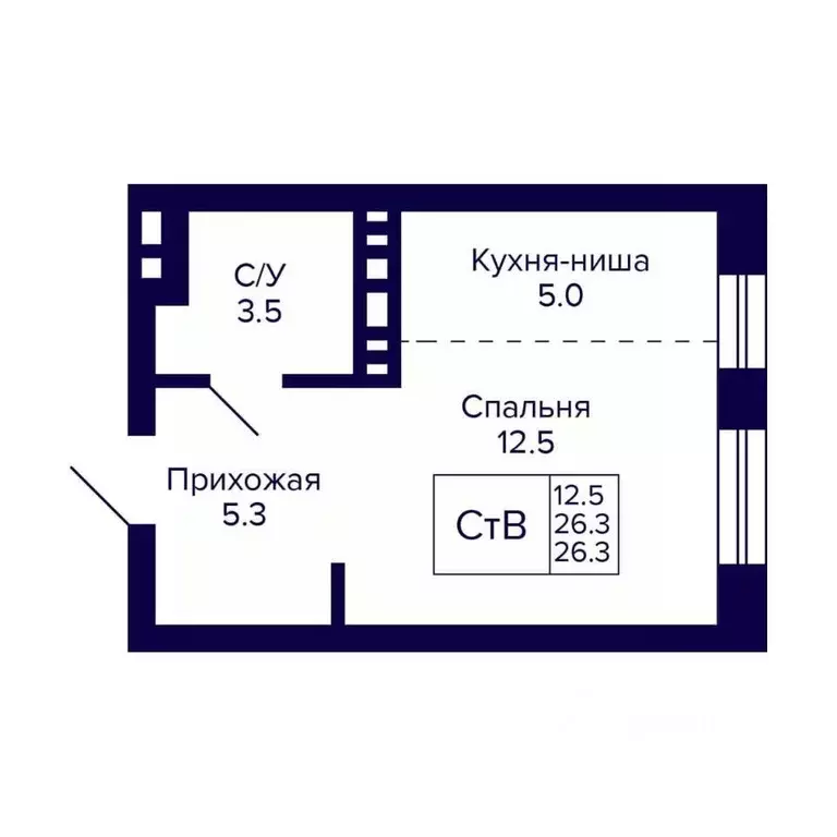 Студия Новосибирская область, Новосибирск Сподвижники жилой комплекс ... - Фото 0