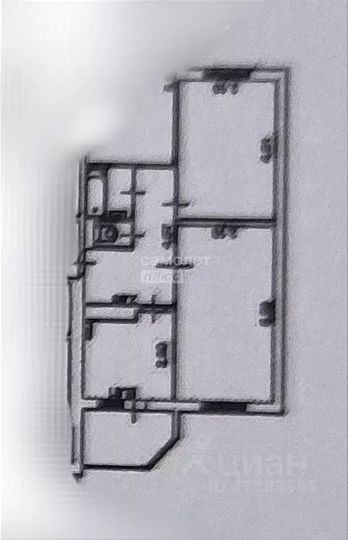 2-к кв. Астраханская область, Астрахань Зеленая ул., 1к1 (52.8 м) - Фото 1