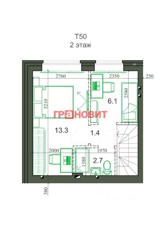 Таунхаус, 50 м - Фото 0
