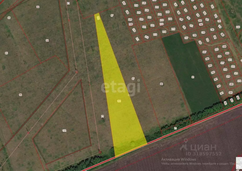 Участок в Башкортостан, Уфимский район, Таптыковский сельсовет, с. ... - Фото 2