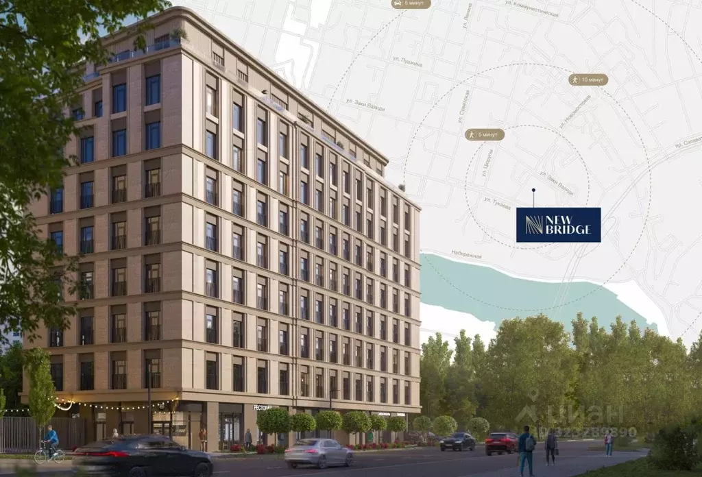 Помещение свободного назначения в Башкортостан, Уфа Новомостовая ул., ... - Фото 2