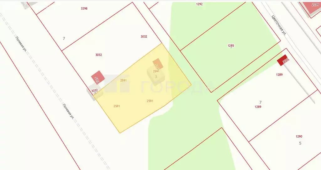 Участок в село Кафтанчиково, Полевая улица, 5 (14.32 м) - Фото 1